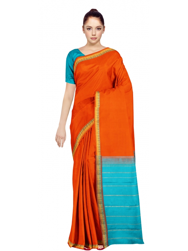 Arani Silk Saree with Blouse11